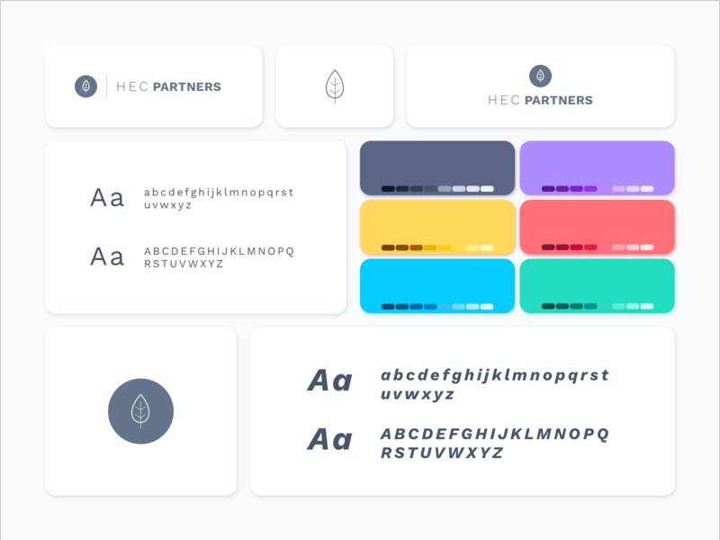 HEC Logo and Branding brand design branding design icons illustration logo minimalistic simple sketch typography