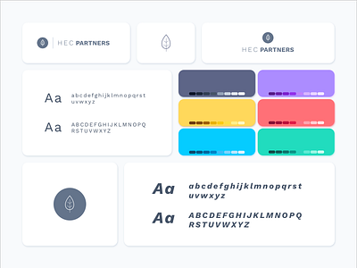 HEC Logo and Branding brand design branding design icons illustration logo minimalistic simple sketch typography