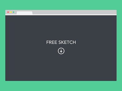 Freebie Sketch: Minimal Browser