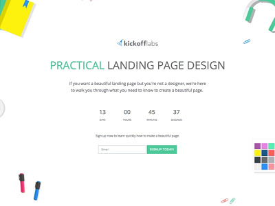 Practical Landing Page Design
