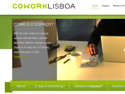 CoworkLisboa featured area