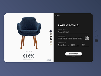 Daily UI Challenge #002 - Credit Card Checkout 100 daily ui check out credit card credit card checkout daily daily 100 dailyui dailyui 001 day 1 design ui ui ux design