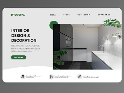 Daily UI Challenge #003 - Landing Page 100 daily ui architecture daily daily 100 dailyui day 3 design interior design landing page