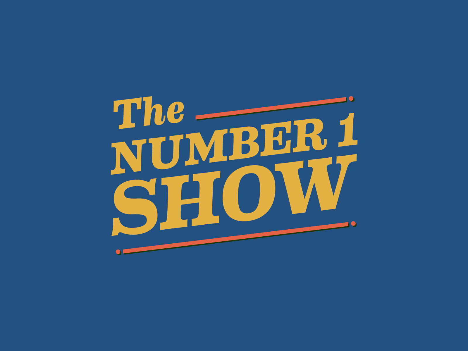 The Number 1 Show by Simon Beale on Dribbble