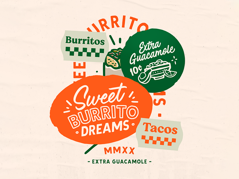 Browse thousands of Burrito Menu images for design inspiration | Dribbble