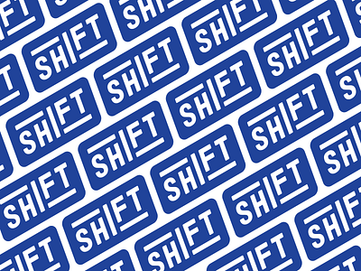 Shift Pattern branding cycling branding design indoor cycling lettering lockup logotype pattern typography