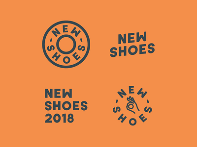 New Shoes style sheet #2 branding iconography illustration lockup logo logotype typography
