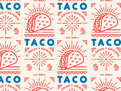 TACO fly poster badge branding design icon iconography illustration lettering lockup logo logotype mexican food streetfood taco texture typography vector