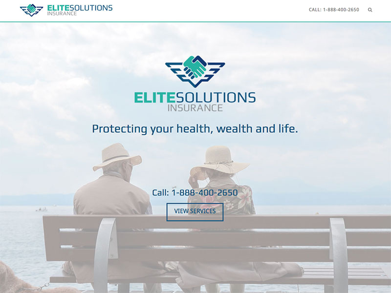 Elite Solutions Insurance by Clifford Hilton on Dribbble