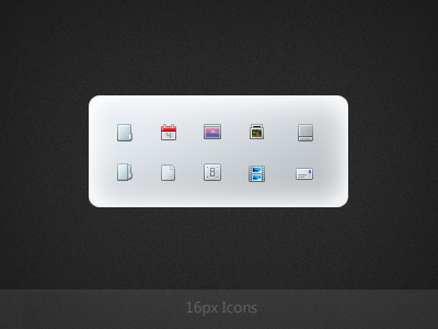 16px Icons 16px icons