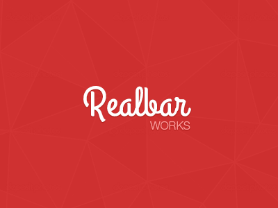 Realbar Works logo typography