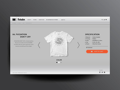 Fvckation ui concept design fashion graphic modern web design simple web design ui ux webdeisgn