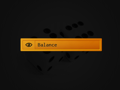 Balance balance close eye slider ui