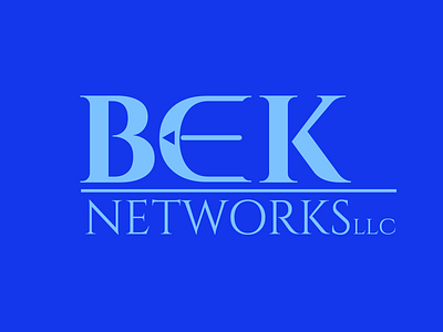 Bek Networks agency work highforge logo design