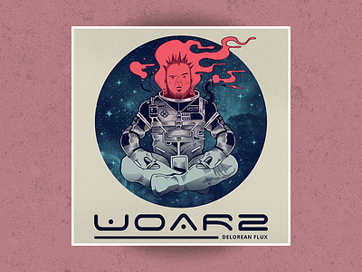 Woar 2 albumcover astronaut space