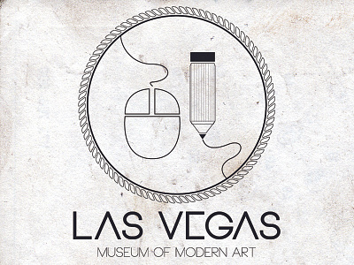 LVMAM branding gallery las vegas logo logowork museum