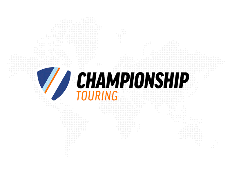 Championship Touring Concept 1 badge branding cars championship logo racing shield stripes touring tourism tours