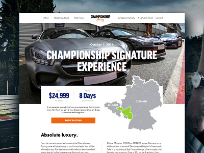 Championship Touring Website