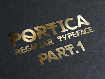 Portica™ Typeface free freebie portica type typeface typography