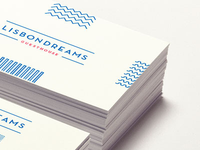 Lisbon Dreams brand branding guesthouse identity lisbon logo mark