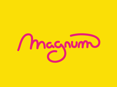 Magnum / logo design candy flat icon identity logo mark store sweet