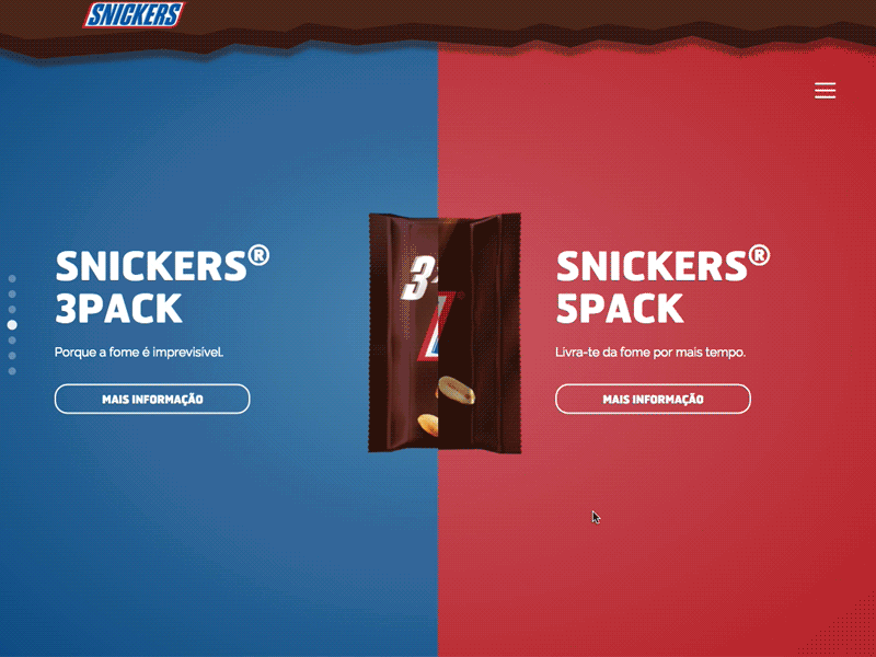 Snickers.pt Re-design