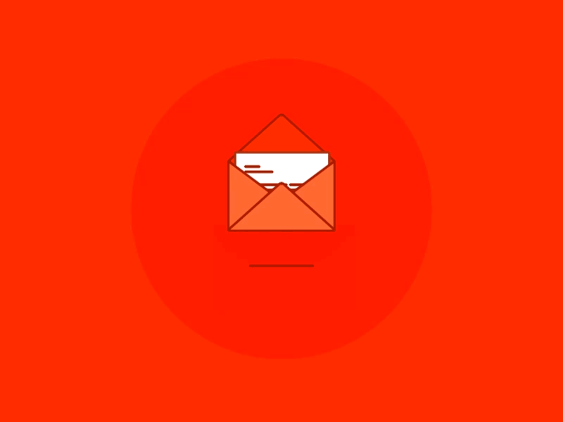 You got mail icon animation email gif icon illustration mail