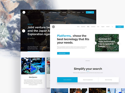 I see you from space experience explore interaction space ui ux webdesign