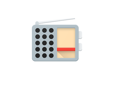 Radio analogue android colorful free freebie material design radio