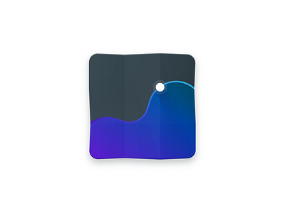 Statistics app icon android chart graph icon material design vector