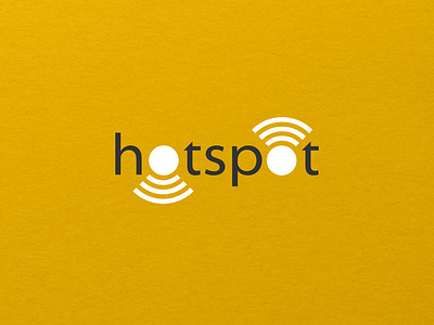Creative Hotspot app branding concept creative design hotspot illustration logo network wifi