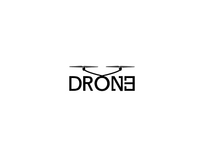 Drone Logo Concept air black concept creative creative design design drone fly illustration initial logo logotype spy vector