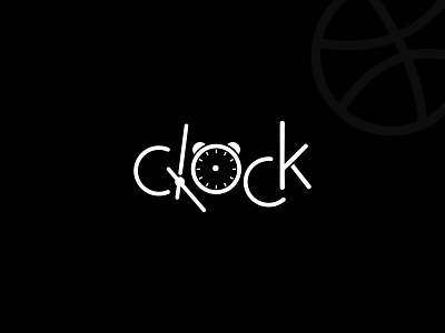 Clock Initial Letter Logo Concept branding clock creative design illustration initial logo logotype time