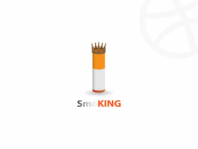 Smoke + King Logo Concept concept creative creative design design illustration initial king logo logotype smoke