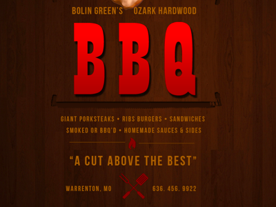 BBQ Joint needed some ...fire ad bbq food new restaurant texture