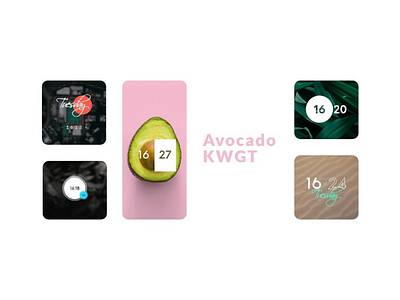 Avocado android customization design home screen theme ui widgets