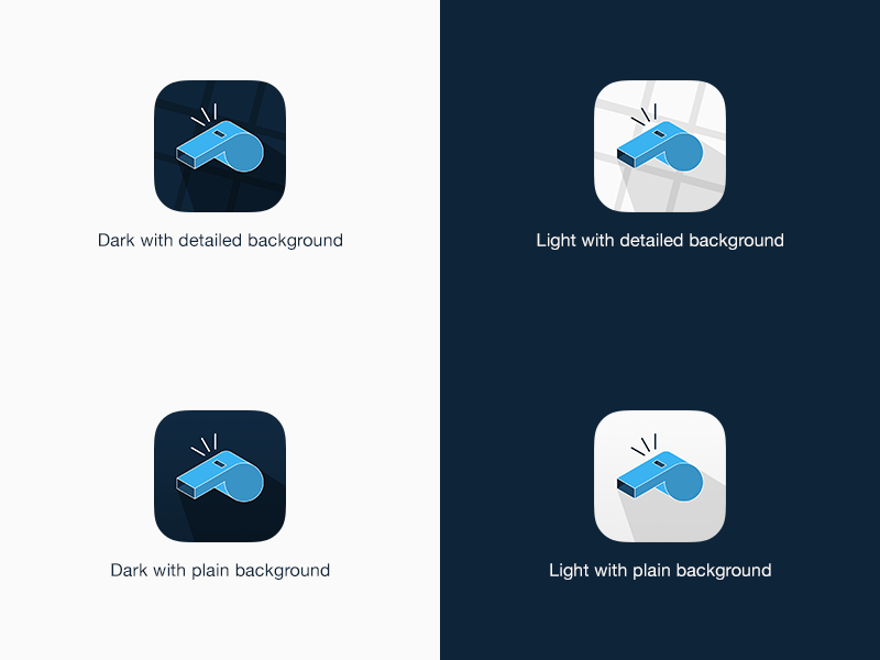 Icon For Sports App sports whistle ios app icon