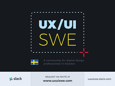 New Community for Designers in Sweden, Get your invite now! community designer slack stockholm sweden ui ux