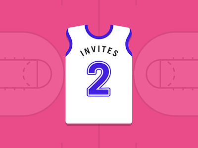 2 Dribbble Invites Giveaway basketball competition draft dribbble giveaway invite invites jersey nba