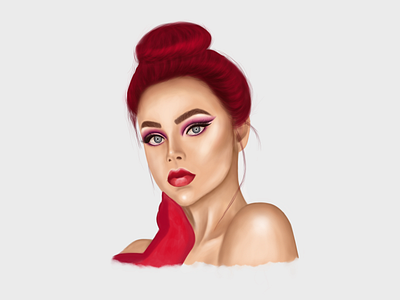 Red Hair Portrait