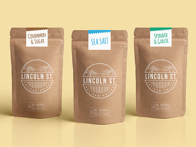 Lincoln St Packaging artisan branding graphic design logo packaging