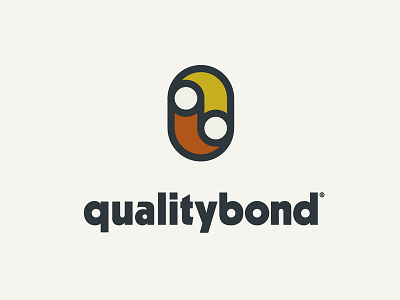 Qualitybond Logo branding design graphic design icon industrial logo vintage