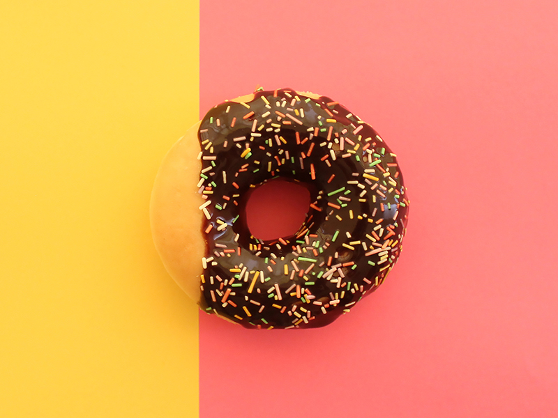 36 Types of Snacks / D is for Donut by Snack Studio on Dribbble