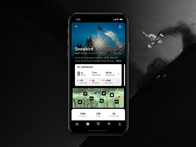 Ridebrain App ios mobile app sports app ui ux