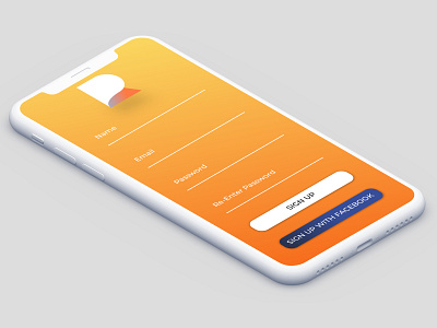 Sign Up Page app design flat ui uidesign user experience ux ux design ux designer vector