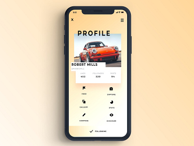 Daily UI Challenge #6 app branding clean desiginspiration design flat identity ios minimal mobile ui uidesign user experience user interface ux ux design ux designer vector