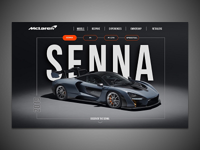 McLaren UI Redesign brand branding clean desiginspiration design flat icon identity ios minimal typography ui uidesign user experience ux ux design ux designer vector web website