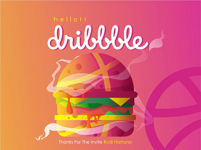 Dribble design illustration