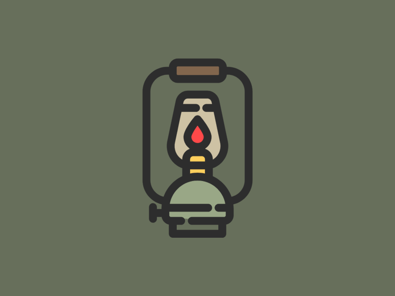 Camp by the Light vector flat vector artwork modern minimal logotype logomark logo illustration iconography icon for sale clean colorful branding