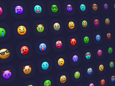 Animated Emoji 2021 2d 2d animation ae aftereffects casual game character animation characters emoji game game animation illustration ios game mobile games